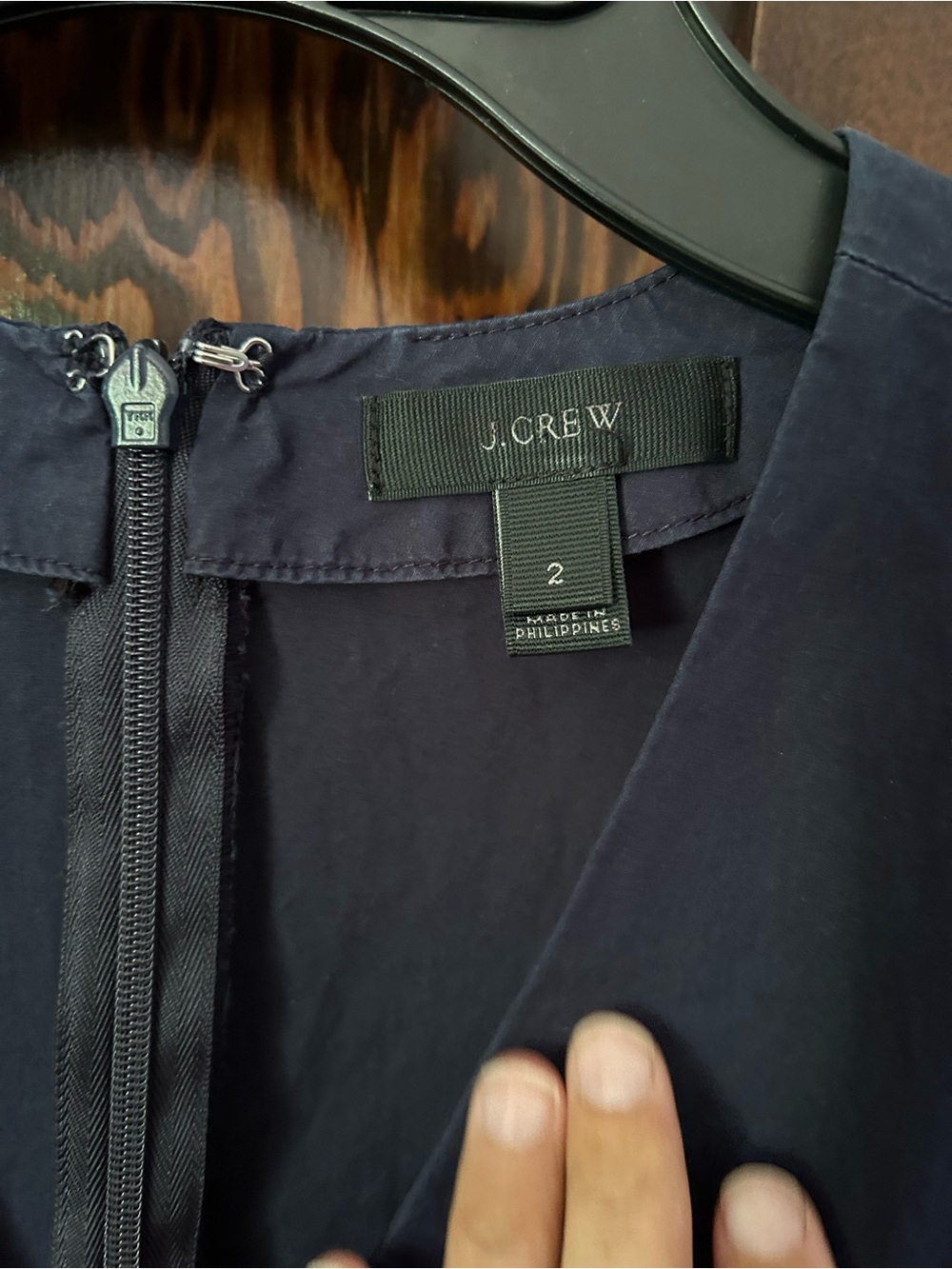 J.Crew Navy Romper - Picture 3 of 3
